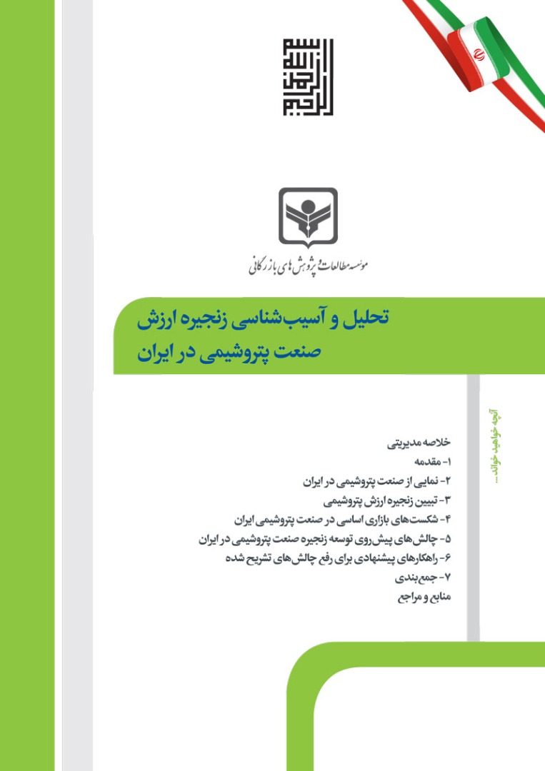 تحلیل و اسیب شناسی زنجیره ارزش صنعت پتروشیمی در ایران